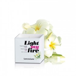 Light My Fire Monoi Scented Massage Candle - 80 ml | Massage Candles