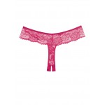 Chiqui Love Crotchless Panty - Pink | Crotchless Briefs
