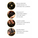 Ανοιχτό Κιλοτάκι Milou Elastic Mesh Brief with Open Crotch & Golden Details - Μαύρο | Κιλοτάκια με Ανοιχτό Καβάλο