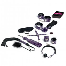 Tease & Please Master & Slave Bondage & Adventure Game BDSM Sex Toy Kit - Purple