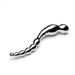 Le Wand Stainless Steel Swerve Ribbed Dildo
