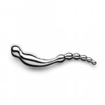 Le Wand Stainless Steel Swerve Ribbed Dildo | Classic Dildos