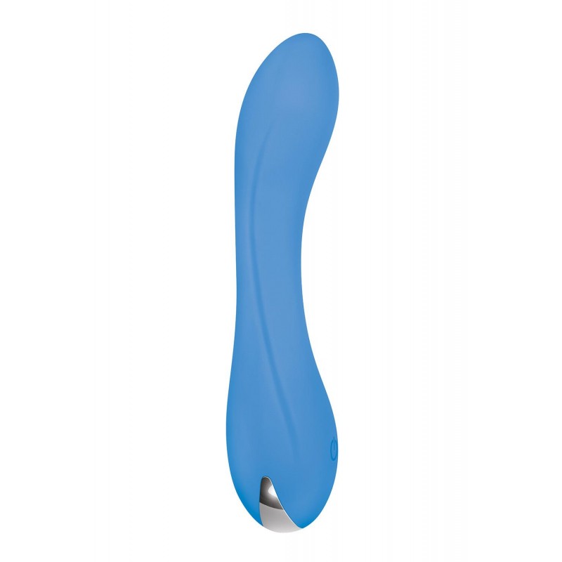 Δονητής Σιλικόνης Evolved Blue Crush Curved Vibrator | Κλασικοί Δονητές