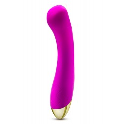 Aria Banging AF Curved Silicone Vibrator - Purple