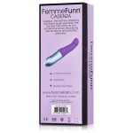 Premium Παλινδρομικός Δονητής Σημείου G FemmeFunn Cadenza Premium Thrusting Silicone G-Spot Vibrator - Μωβ | Κλασικοί Δονητές