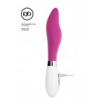 Athamas Rechargeable Silicone Classic VIbrator - Pink | Classic Vibrators