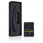 Κυρτός Δονητής Σιλικόνης Dash Curved Premium Silicone Vibrator - Μαύρος | Κλασικοί Δονητές