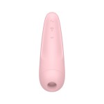 Αναρροφητής Κλειτορίδας με Application & Δόνηση Satisfyer Curvy 2+ App Based Suction Vibrator - Ροζ | Κλειτοριδικοί Δονητές