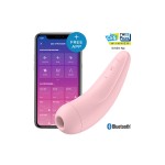 Satisfyer Curvy 2+ App Based Suction Vibrator - Pink | Clitoral Vibrators