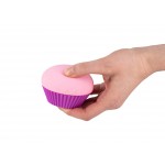 Κλειτοριδικός Αναρροφητής Cupcake Silicone Vacuum Vibrating Clitoral Stimulator - Ροζ | Κλειτοριδικοί Δονητές