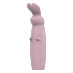Κλειτοριδικός Δονητής Σιλικόνης Λαγουδάκι Nude Hazel Rabbit Silicone Clitoral Vibrator - Ροζ | Κλειτοριδικοί Δονητές