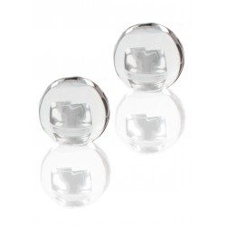 Pearl Drops Glass Balls - Transparent | Glass Dildos