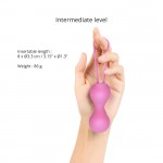 Κολπικές Μπάλες Joia Premium Silicone Kegel Balls - Ροζ | Κολπικές Μπάλες