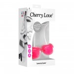 Κολπικές Μπάλες με Εσωτερικές Μπίλιες Cherry Love Kegel Balls with Internal Beads - Ροζ | Κολπικές Μπάλες