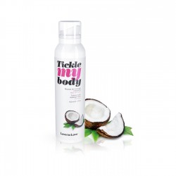 Tickle My Body Coconut Scented Massage Foam - 150 ml | Massage Oils