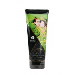 Εδώδιμη Κρέμα για Μασάζ Γλυκό Αχλάδι & Πράσινο Τσάι Shunga Kissable Massage Cream Pear & Green Tea - 200 ml