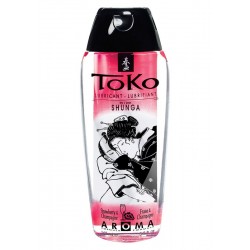 Λιπαντικό με Γεύση Φράουλα Σαμπάνια Toko Strawberry Sparkling Wine Flavored Water Based Lubricant - 165 ml | Λιπαντικά με Γεύσεις