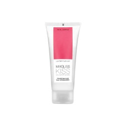 Mixgliss Kiss Wild Strawberry Flavored Water Based Lubricant - 70 ml | Flavoured Lubricants