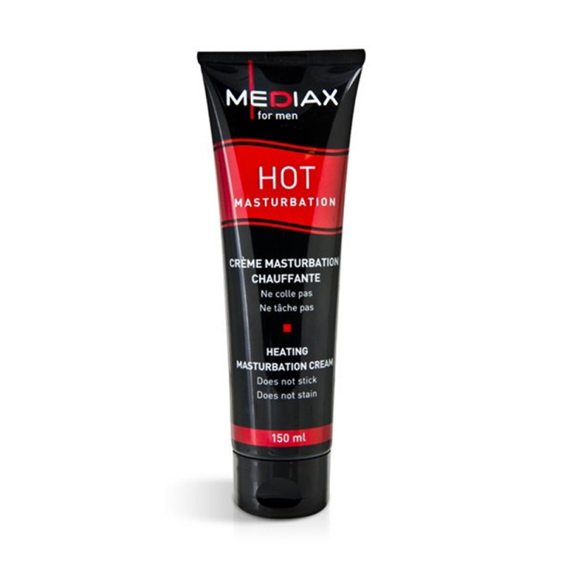 Θερμαντική Κρέμα Αυνανισμού για Άνδρες Mediax Men Hot Masturbation Cream - 150 ml | Λιπαντικά Νερού