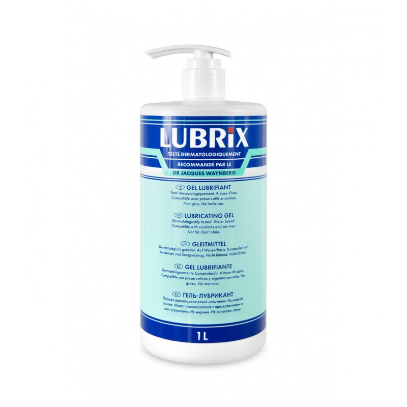 Λιπαντικό Νερού Lubrix Water Based Lubricating Gel - 1000 ml | Λιπαντικά Νερού