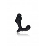 Stacked Remote Controlled Vibrating Prostate Massager - Black | Prostate Massagers