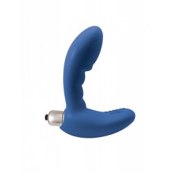 Δονητής Προστάτη Σιλικόνης Wonder Touch Silicone Prostate Massage Vibrator - Μπλε | Μασάζ Προστάτη