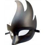 Βενετσιάνικη Μάσκα Black Flamy Mask - Μαύρη | Μάσκες