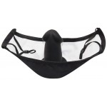 Mask with Dildo Gag - Black | Blindfolds & Masks