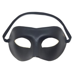 Μάσκα Ματιών Faux Cuir Eye Mask - Μαύρη | Μάσκες