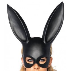Μάσκα με Αυτιά Κουνελιού Rabbit Ears Mask - Μαύρη