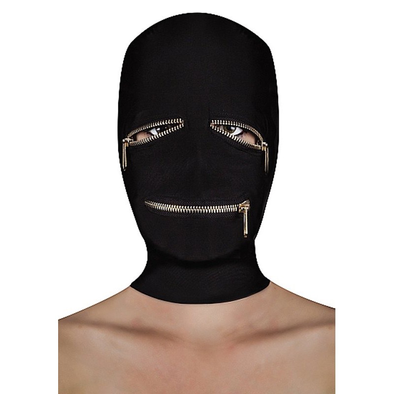 Μάσκα Προσώπου με Φερμουάρ Extreme Zipper Mask with Eye and Mouth Zipper | Μάσκες