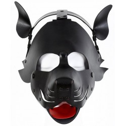 Μάσκα Σκύλου Dog Pup Mask - Μαύρη | Μάσκες