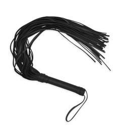 Δερμάτινο Μαστίγιο Long Leather Flogger 69 cm - Μαύρο