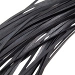 Δερμάτινο Μαστίγιο Long Leather Flogger 69 cm - Μαύρο | Μαστίγια
