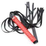 48 cm Hellig Swift Whip - Black/Red | Whips & Floggers