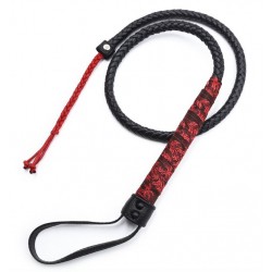 Chinese Design Whisk Whip - Black/Red | Whips & Floggers