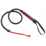 Μαστίγιο 90 cm Chinese Design Whisk Whip - Μαύρο/Κόκκινο | Μαστίγια