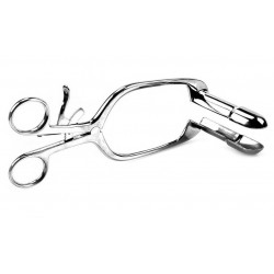 Ultimate Metal Anal Speculum - Silver | Medical Play
