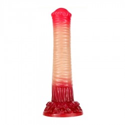 Trempix Elephant Silicone Dick with Suction Cup 22 x 5,5 cm - Red | Fantasy Dildos