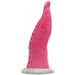 Dildo Σιλικόνης Χταπόδι με Βεντούζες Korong Tentacle Silicone Dildo 21 x 6 cm  - Ροζ | Fantasy Dildos
