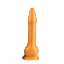 Large Vipe Smooth Silicone Dildo 21 x 5 cm - Gold | Huge & Fisting Dildos