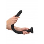 XL Dildo για Depth Play Ass Textured Snake Dildo 55 cm - Μαύρο | Μεγάλα Dildo & Dildo για Fisting