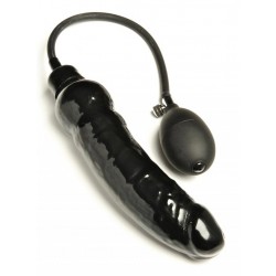 Large Inflatable Swell Solid 20 x 4,5 cm - Black | Huge & Fisting Dildos