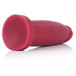 XL Παχύ Ομοίωμα Πέους Σιλικόνης Larry Extra Large Realistic Thick Silicone Dildo - Κόκκινο | Μεγάλα Dildo & Dildo για Fisting