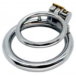Διπλό Μεταλλικό Δαχτυλίδι Πέους Double Metal Duo Penis Ring 37 mm - Ασημί | Μεταλλικά Δαχτυλίδια Πέους