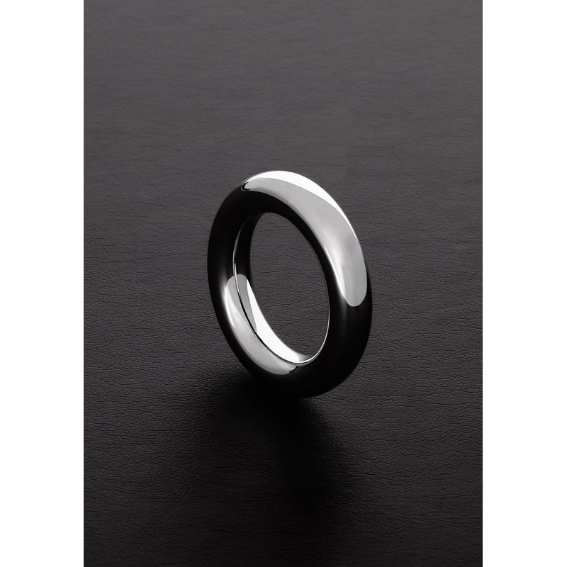 Κυκλικό Μεταλλικό Δαχτυλίδι Πέους Round Wire Metal Cock Ring 10x35mm - Ασημί | Μεταλλικά Δαχτυλίδια Πέους