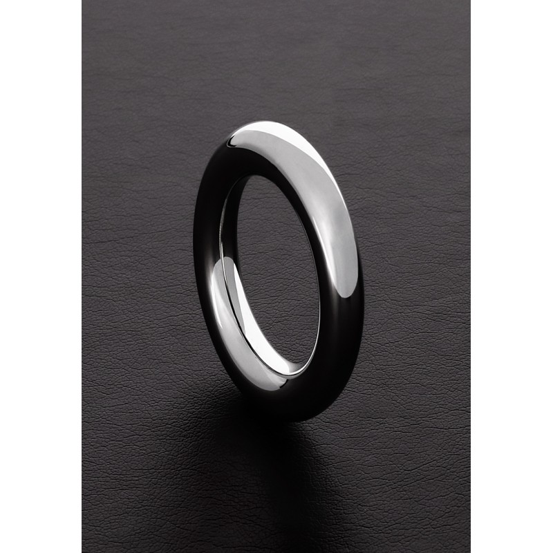 Κυκλικό Μεταλλικό Δαχτυλίδι Πέους Round Wire Metal Cock Ring 8x50mm - Ασημί | Μεταλλικά Δαχτυλίδια Πέους