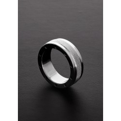 Μεταλλικό Δαχτυλίδι Πέους Cool & Knurl Metal Cock Ring 15x45mm - Ασημί | Μεταλλικά Δαχτυλίδια Πέους