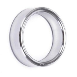 Medium Thor Metal Penis Ring - Silver