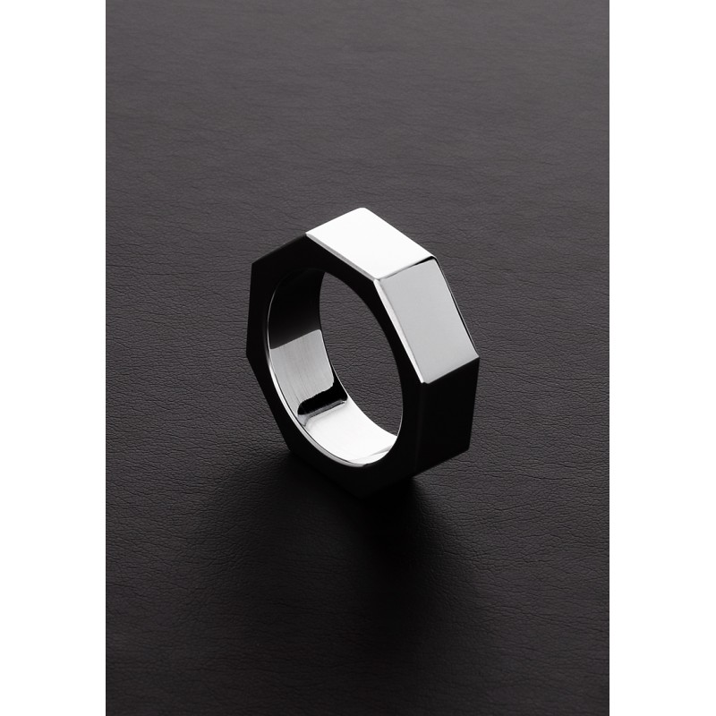 Μεταλλικό Δαχτυλίδι Πέους Παξιμάδι Nut Metal Cock Ring 15x6x50mm - Ασημί | Μεταλλικά Δαχτυλίδια Πέους
